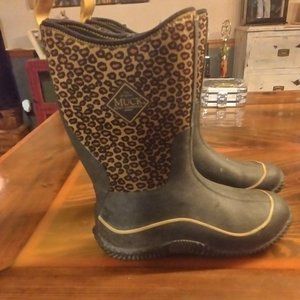 Youth Cheetah Print Muck Boots